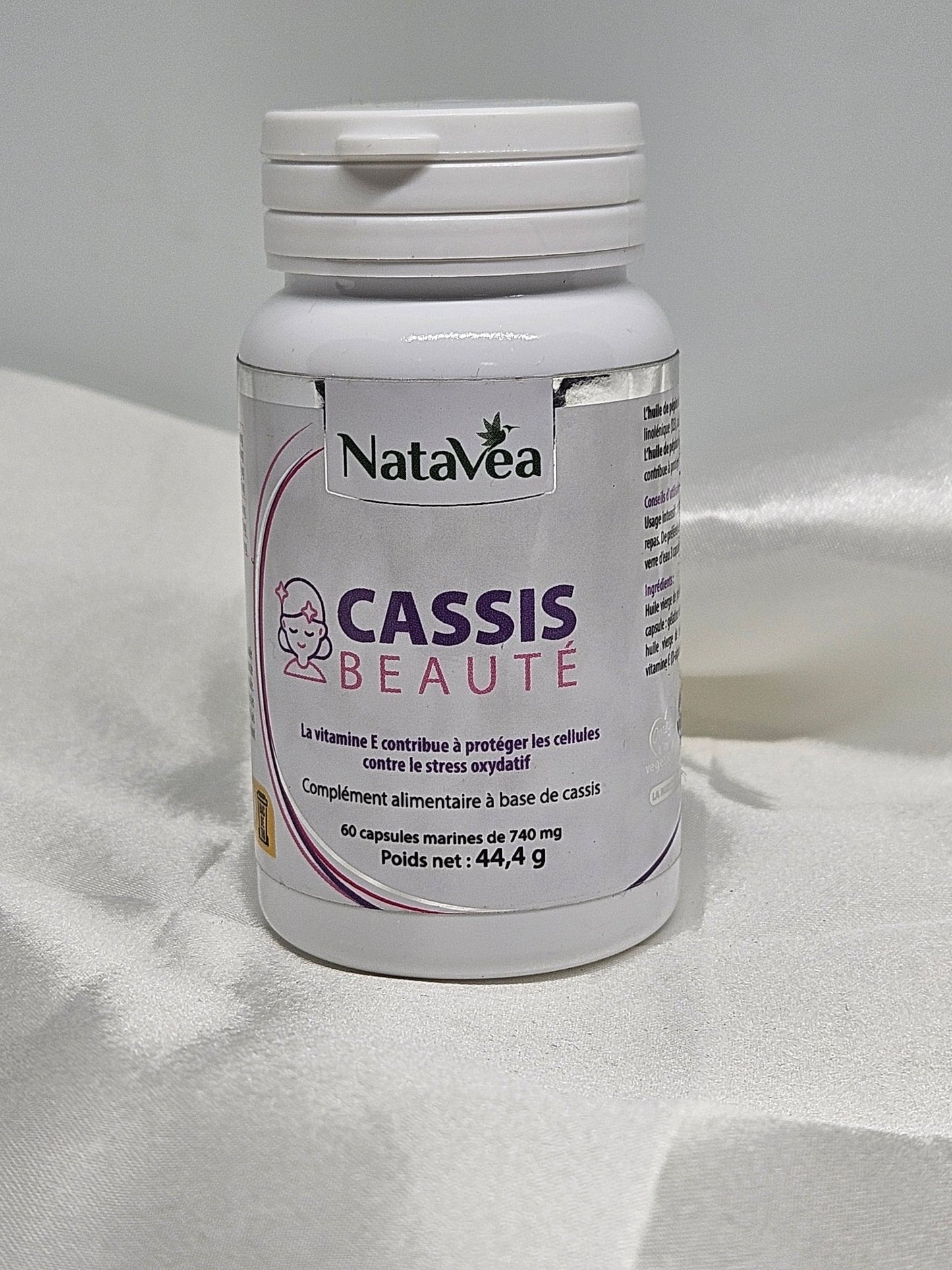 Cassis beauté 60 capsules natavea - La farigoule mille et une plante
