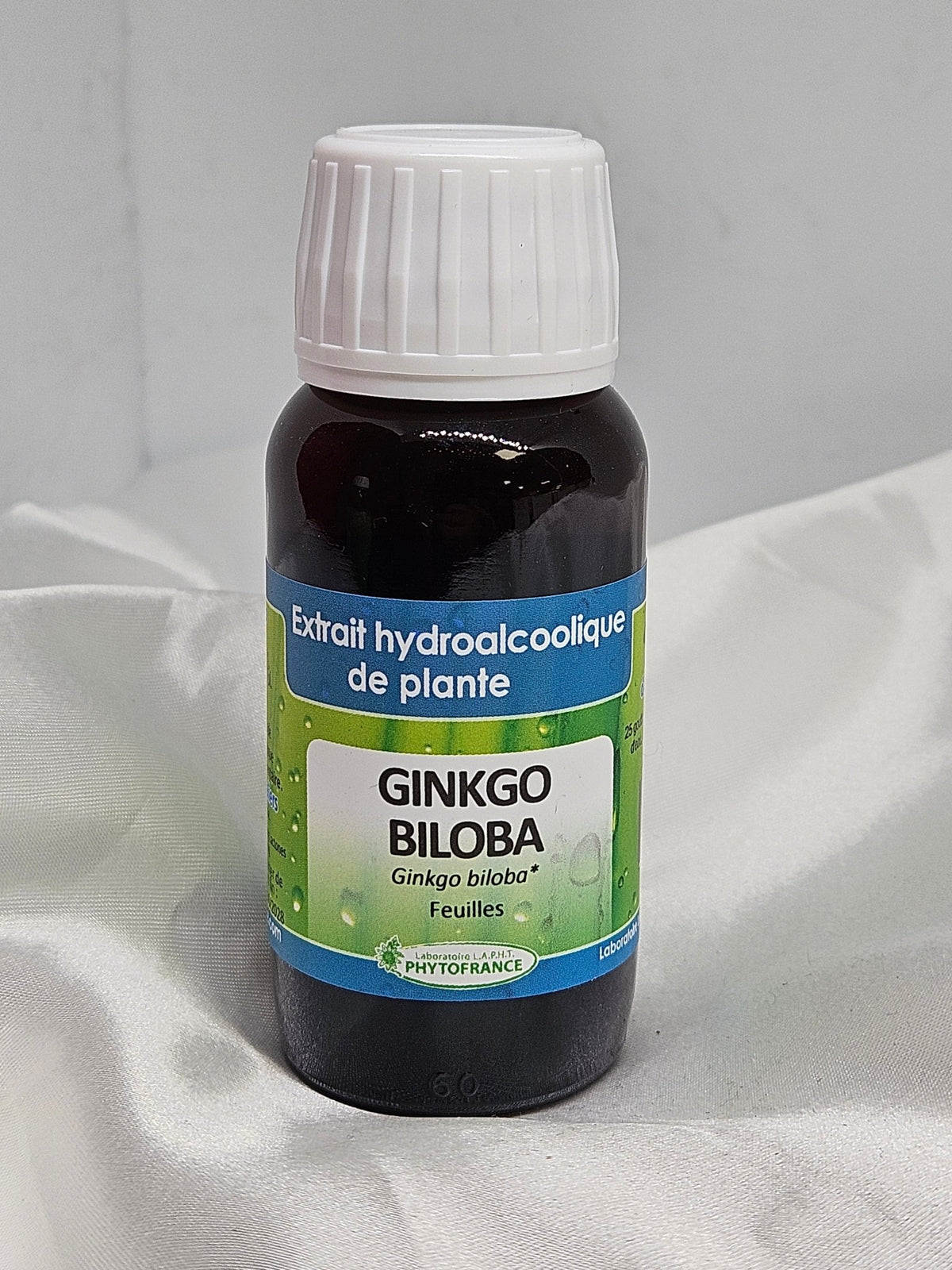 Extrait de plante fraîche Gingko 60ml Phytofrance - La farigoule mille et une plante