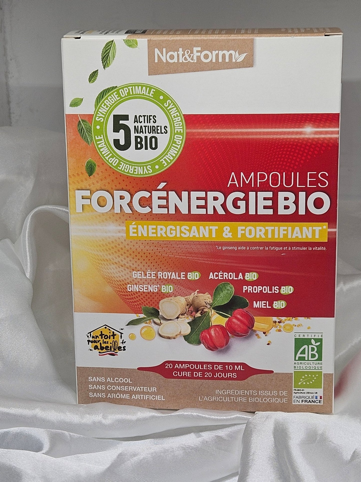 Forcénergie Bio 20 ampoules - La farigoule mille et une plante