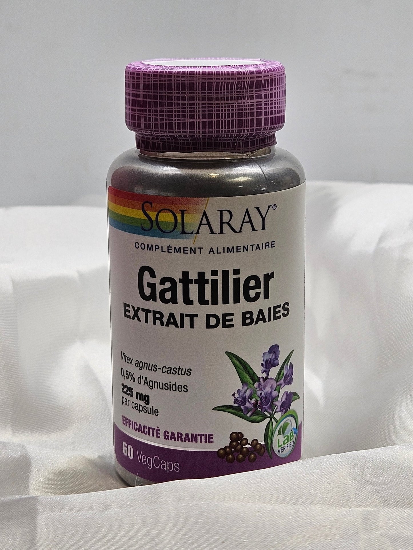 Gattilier 60 gélules solaray - La farigoule mille et une plante