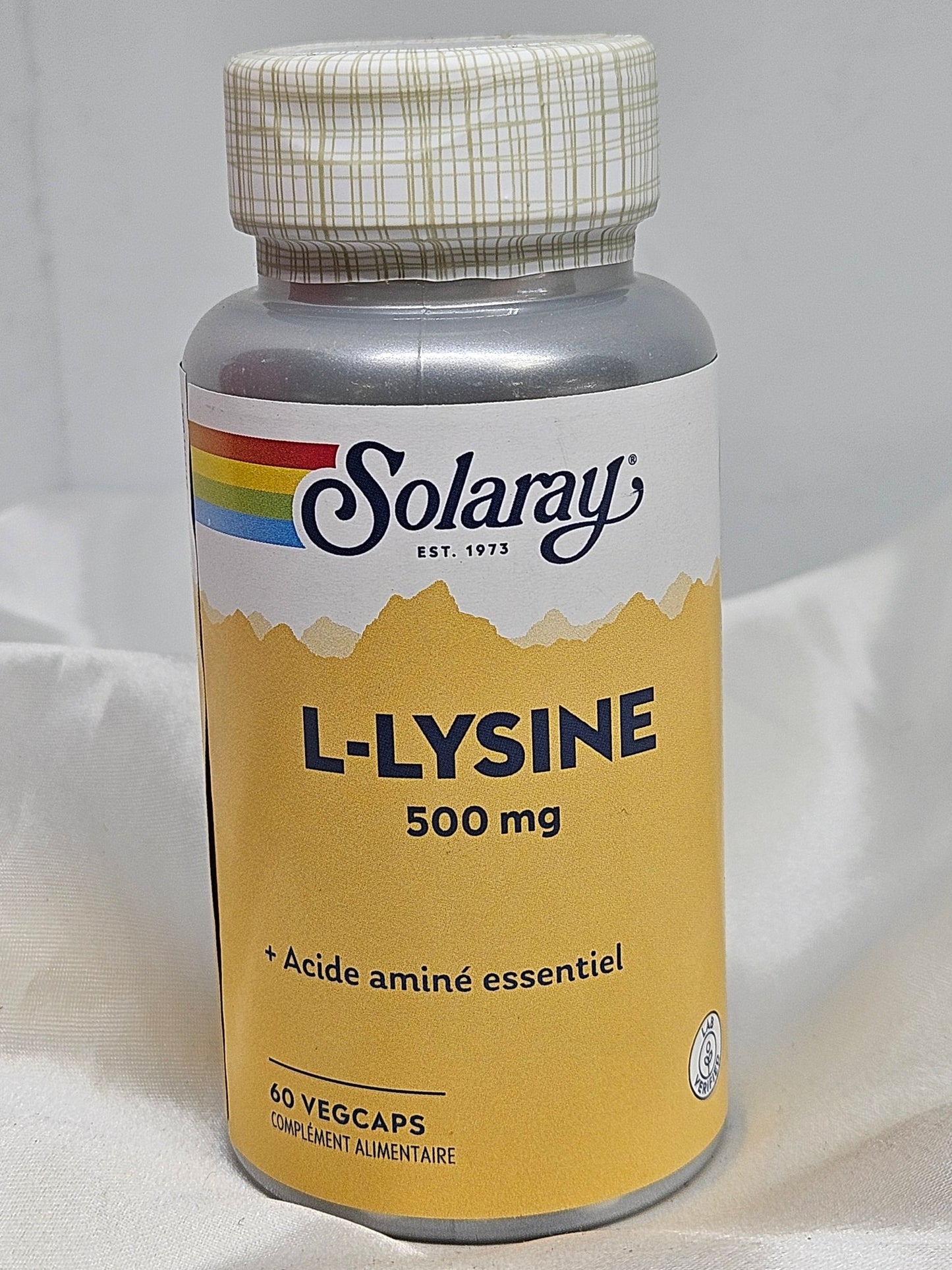 L - Lysine 60 gélules Solaray - La farigoule mille et une plante