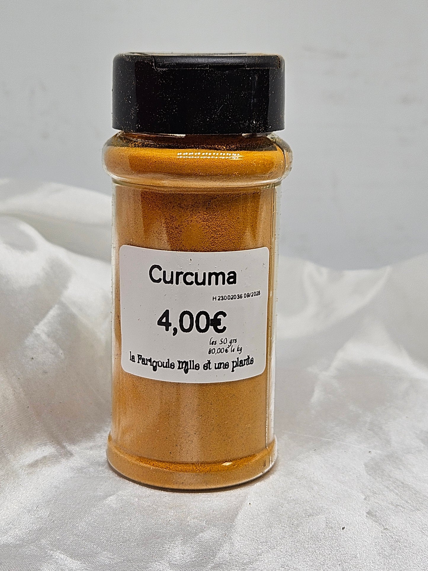 Curcuma poudre 50 grs La farigoule mille et une plante