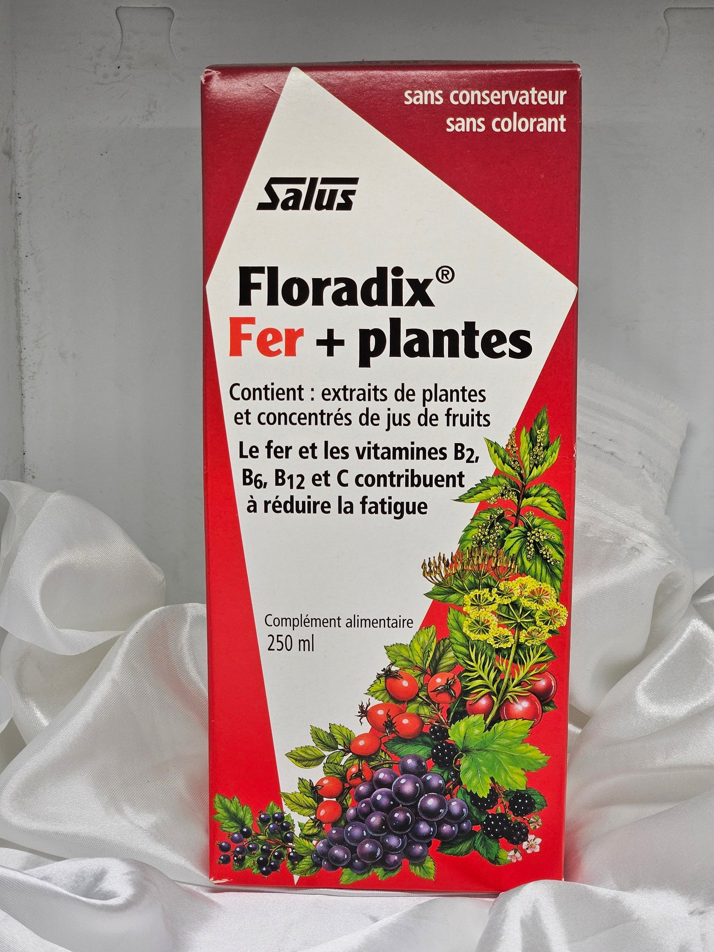 Floradix fer + plantes 250 ml Salus La farigoule mille et une plante