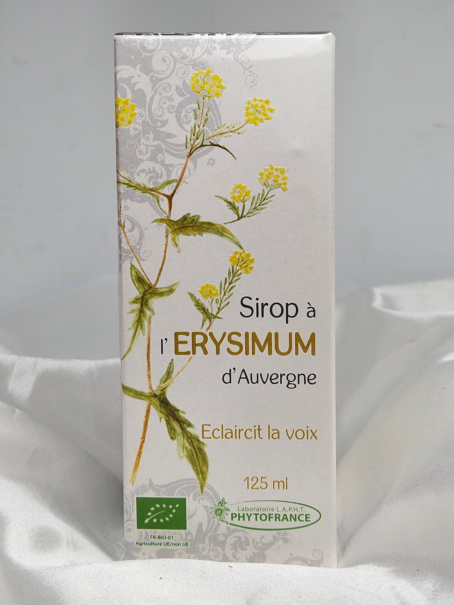 Sirop d'Erysimum 125 ml Phytofrance La farigoule mille et une plante