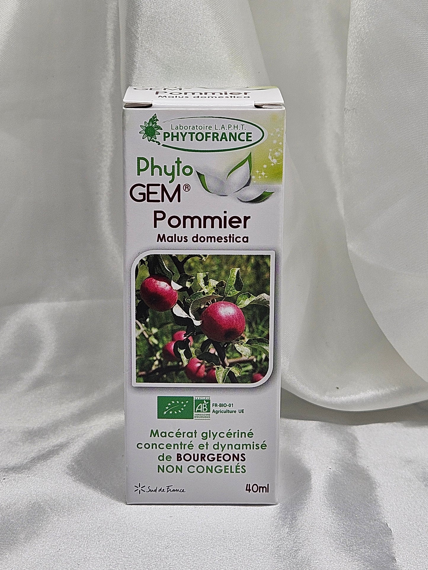 Phyto gem Macérât de bourgeons pommier 40ml phytofrance La farigoule mille et une plante