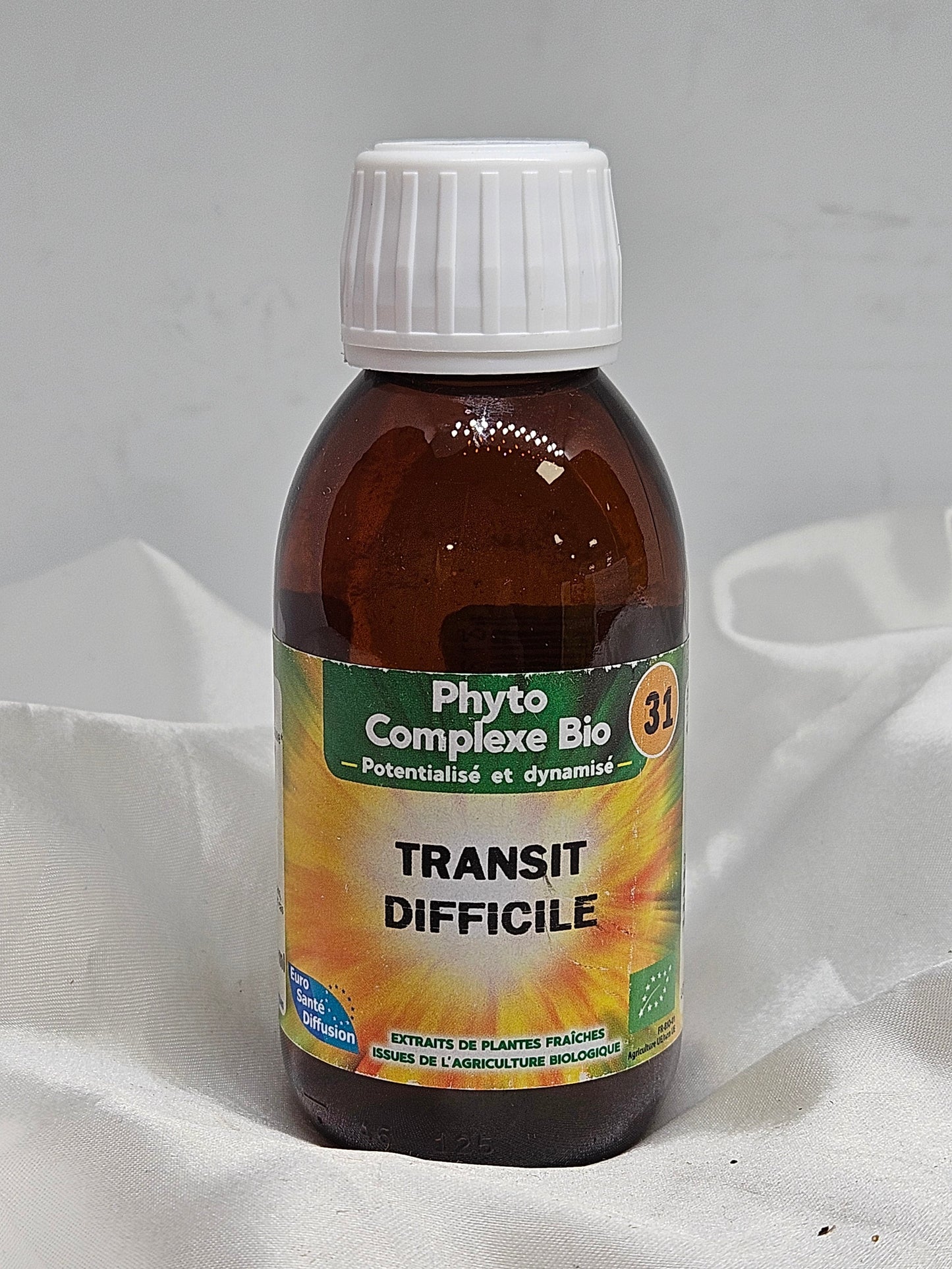 Phyto complexe Transit Difficile 125 ml Phytofrance La farigoule mille et une plante