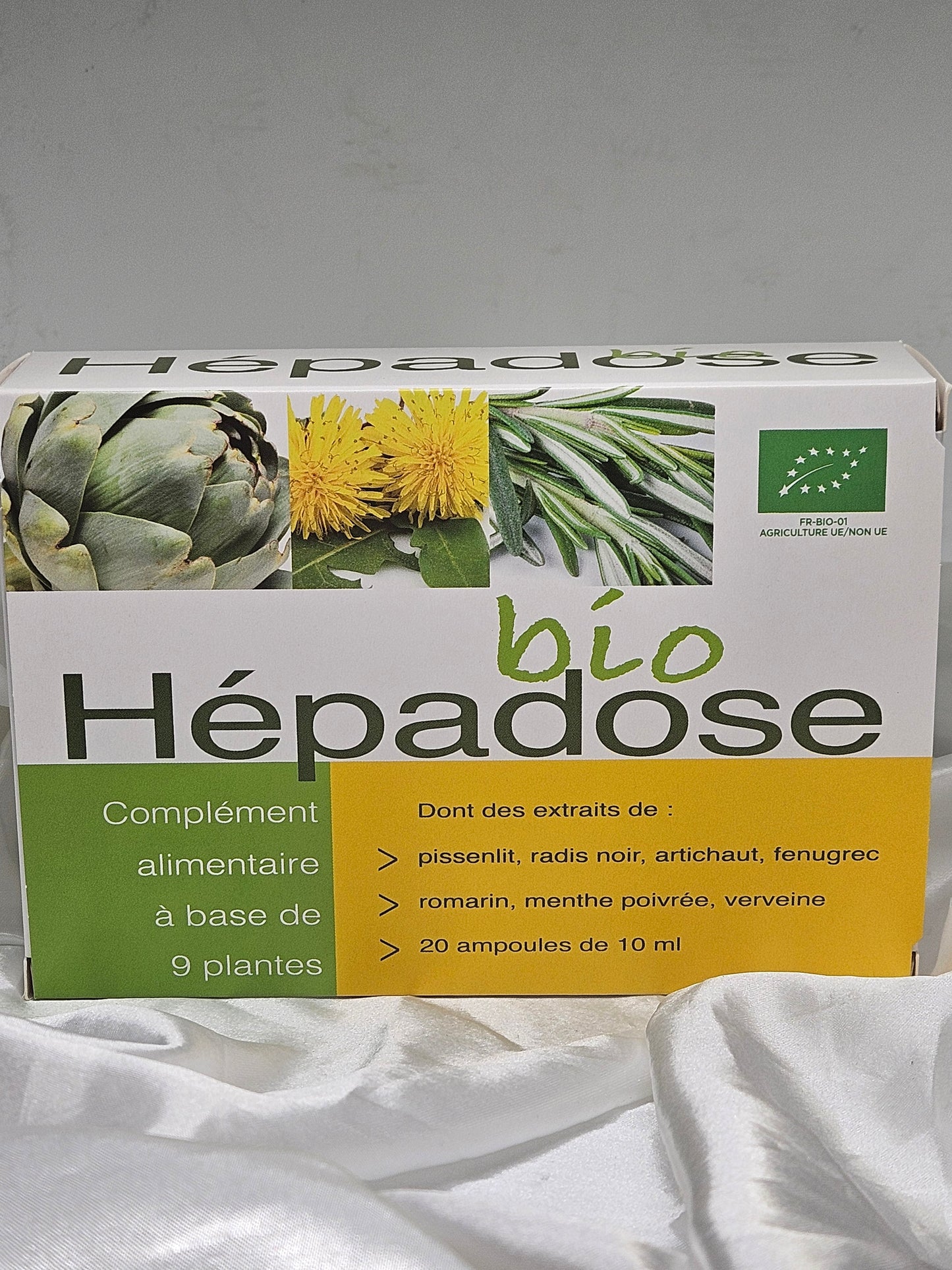 Hepadose bio 20 ampoules La farigoule mille et une plante