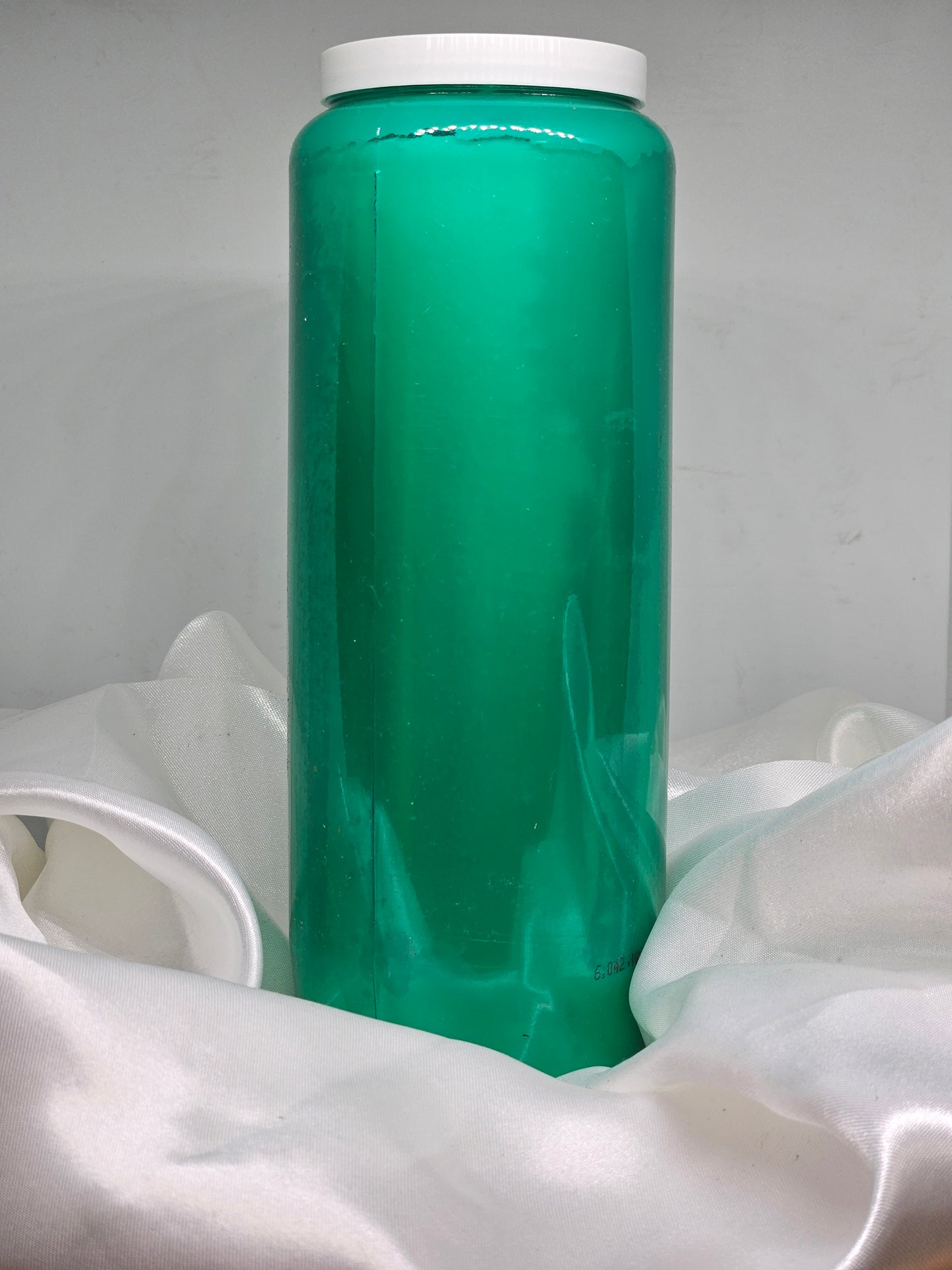 Bougie neuvaine vert