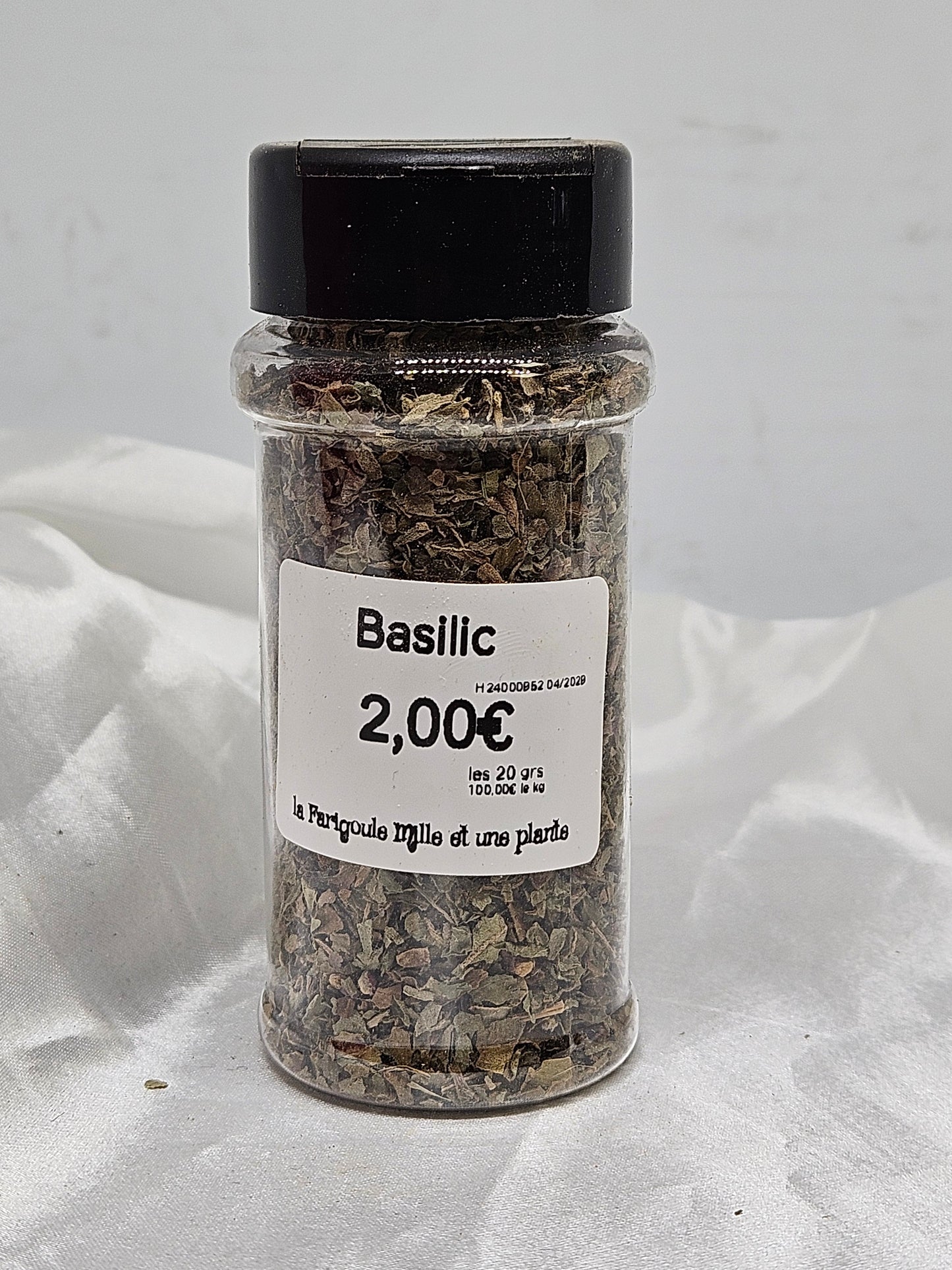 Basilic 20 grs La farigoule mille et une plante