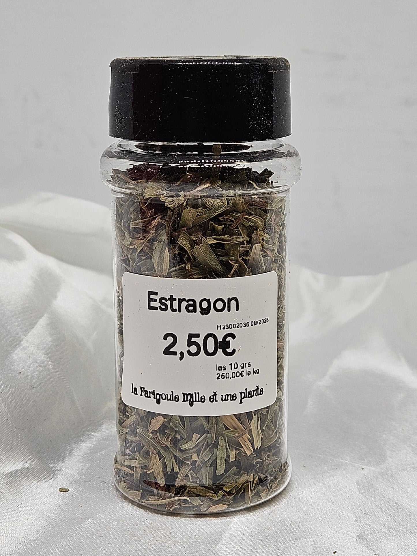 Estragon 10 grs feuille coupé ( artemisia dracunculus ) La farigoule mille et une plante