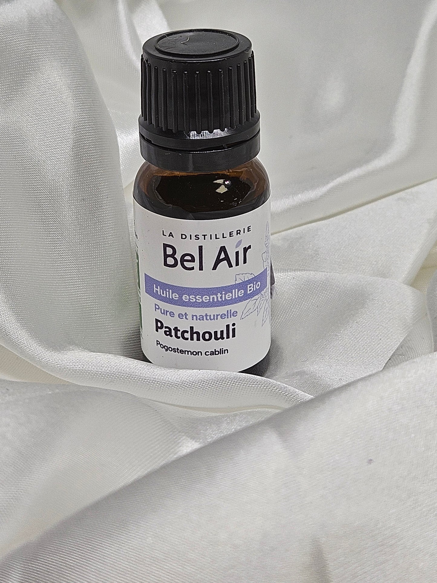 Huile essentielle patchouli 10 ml distillerie bel air