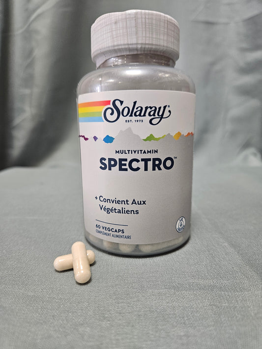 Spectro multi vitamines minéraux et plantes solaray