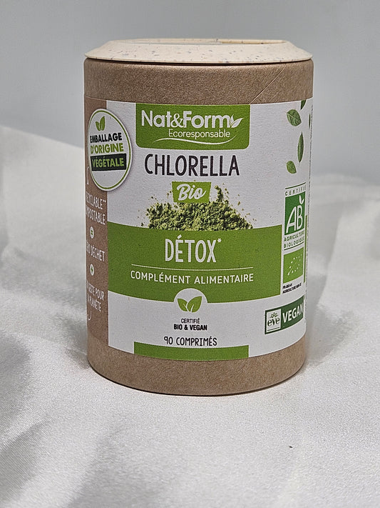 Chlorella bio 90 gélules nat et form