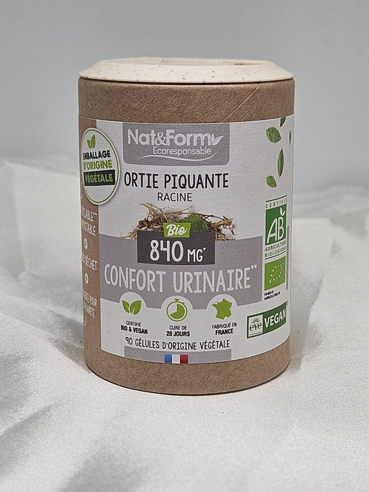 Ortie piquante racine bio 90 gélules nat et form