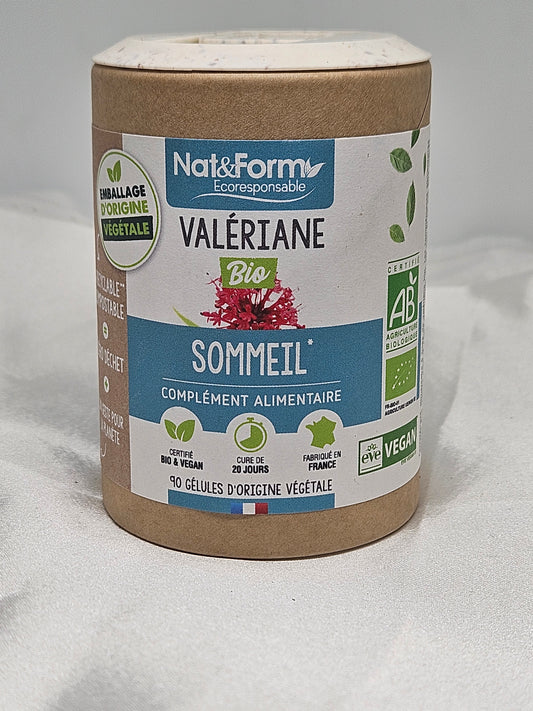 Valériane bio 90 gélules nat et form