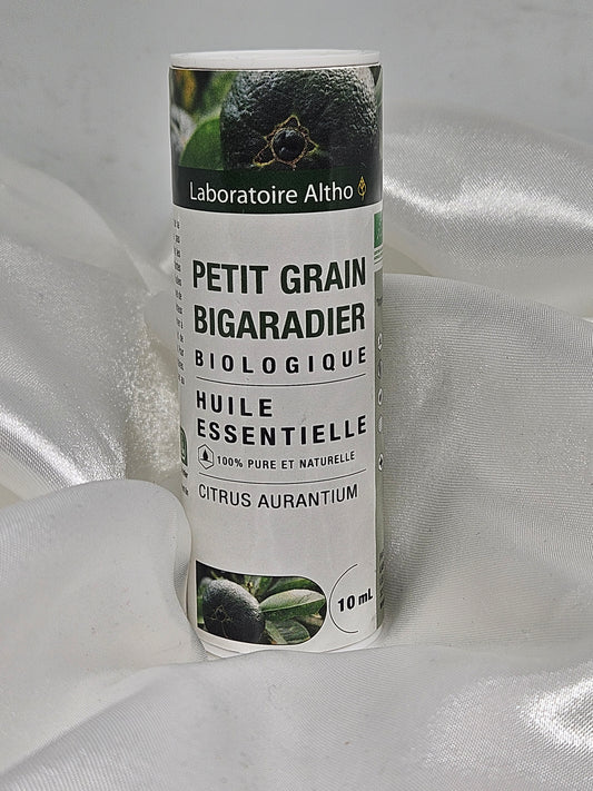 Huile essentielle petit grain bigaradier 10 ml laboratoire altho