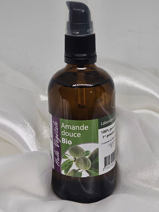 Huile végétale amande douce 100 ml laboratoire altho