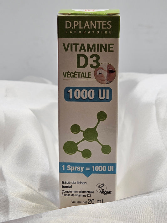 Vitamine D3 végétal spray 1000 ui D.plante