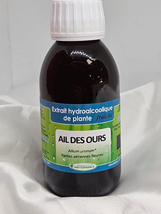 Extrait de plante fraîche ail des ours 125 ml phytofrance
