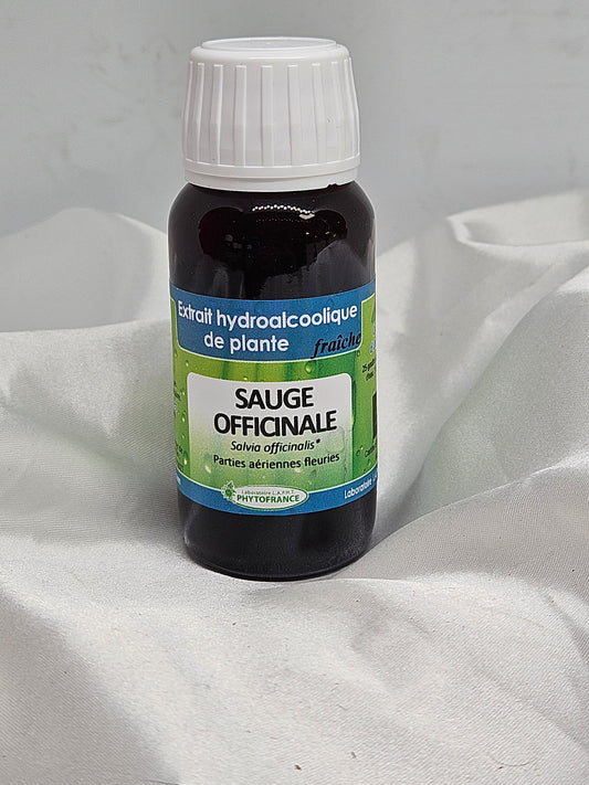 Extrait de plante fraîche Sauge 60 ml Phytofrance