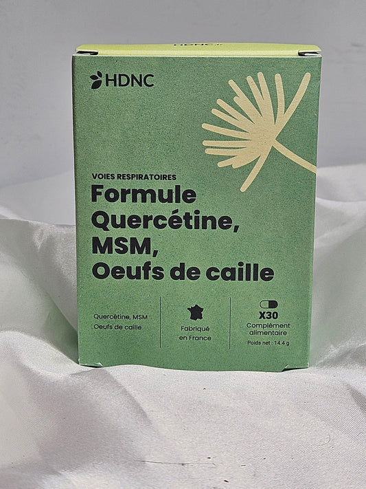 Formule quercetine MSM oeufs de caille 30 comprimés HDNC