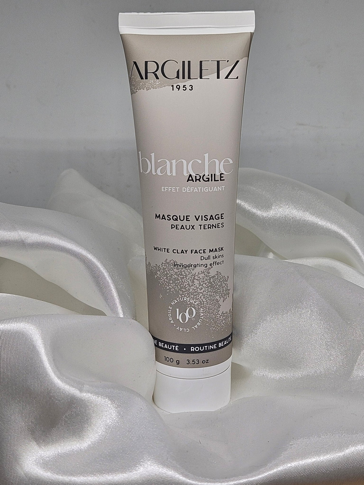 Argile blanche tube 100 grs argiletz - La farigoule mille et une plante