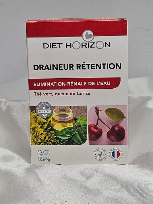 Draineur rétention 60 comprimés Diet horizon - La farigoule mille et une plante