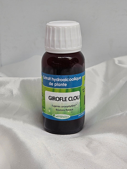 Extrait de plante fraîche Clou de girofle 60 ml phytofrance - La farigoule mille et une plante