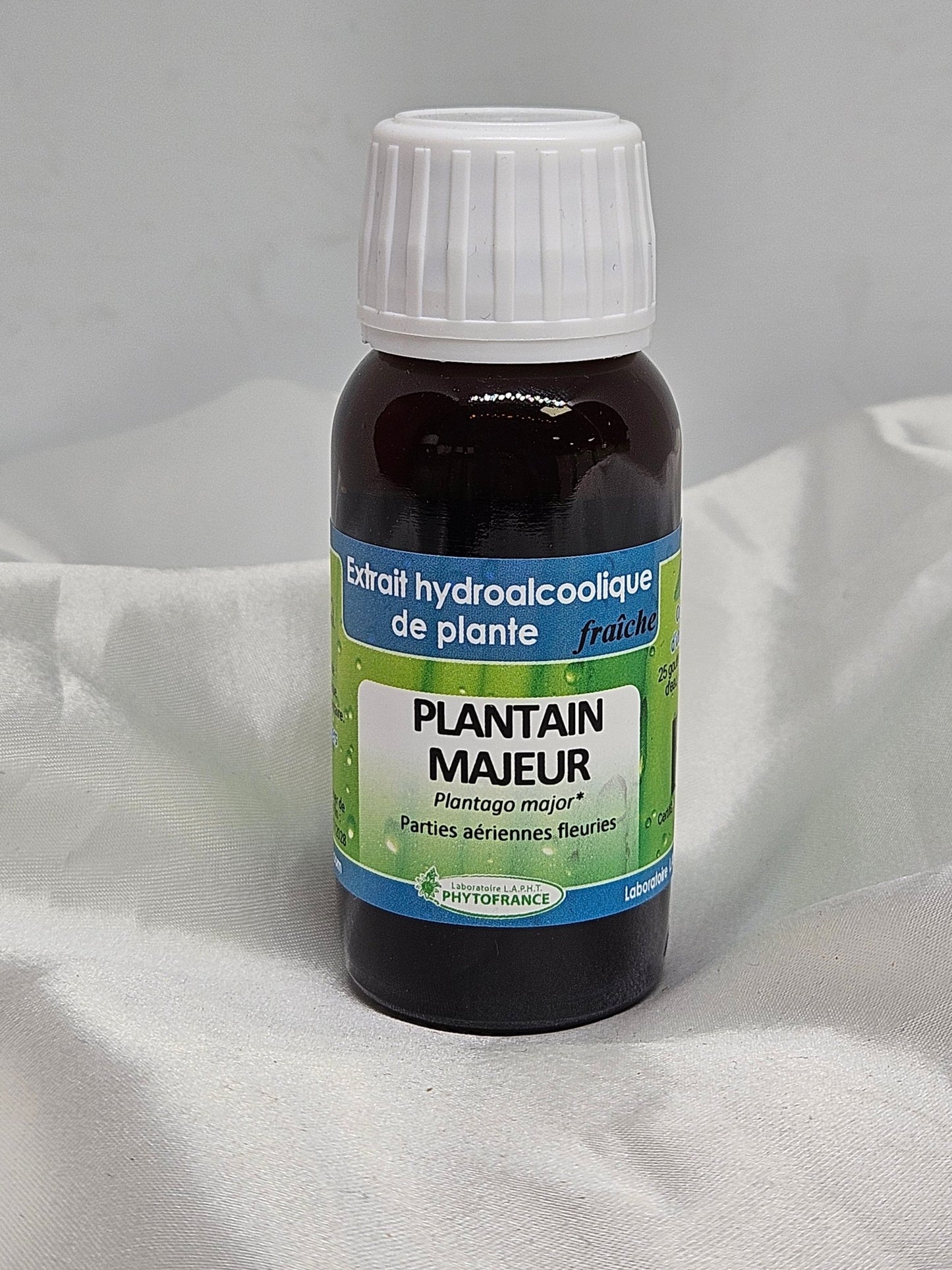 Extrait de plante fraîche plantain 60 ml Phytofrance - La farigoule mille et une plante