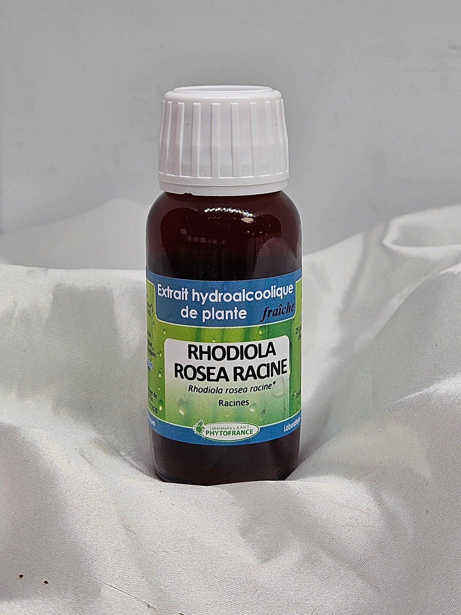 Extrait de plante fraîche Rhodiola 60 ml Phytofrance - La farigoule mille et une plante