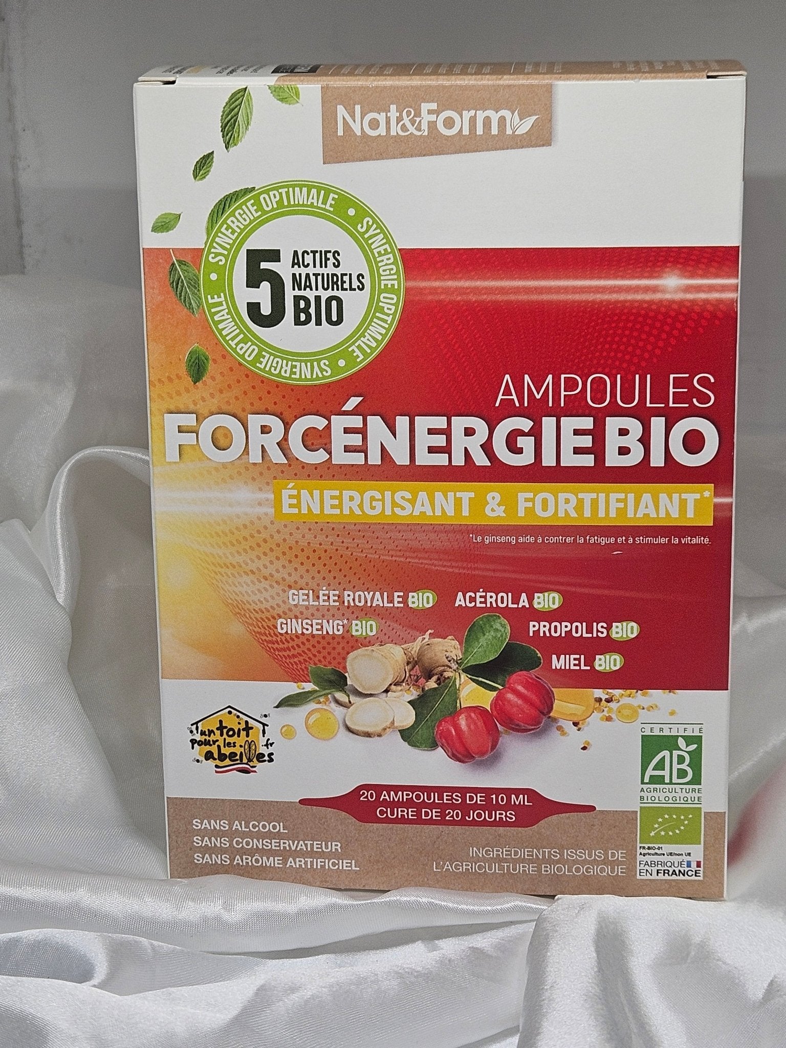 Forcénergie Bio 20 ampoules - La farigoule mille et une plante
