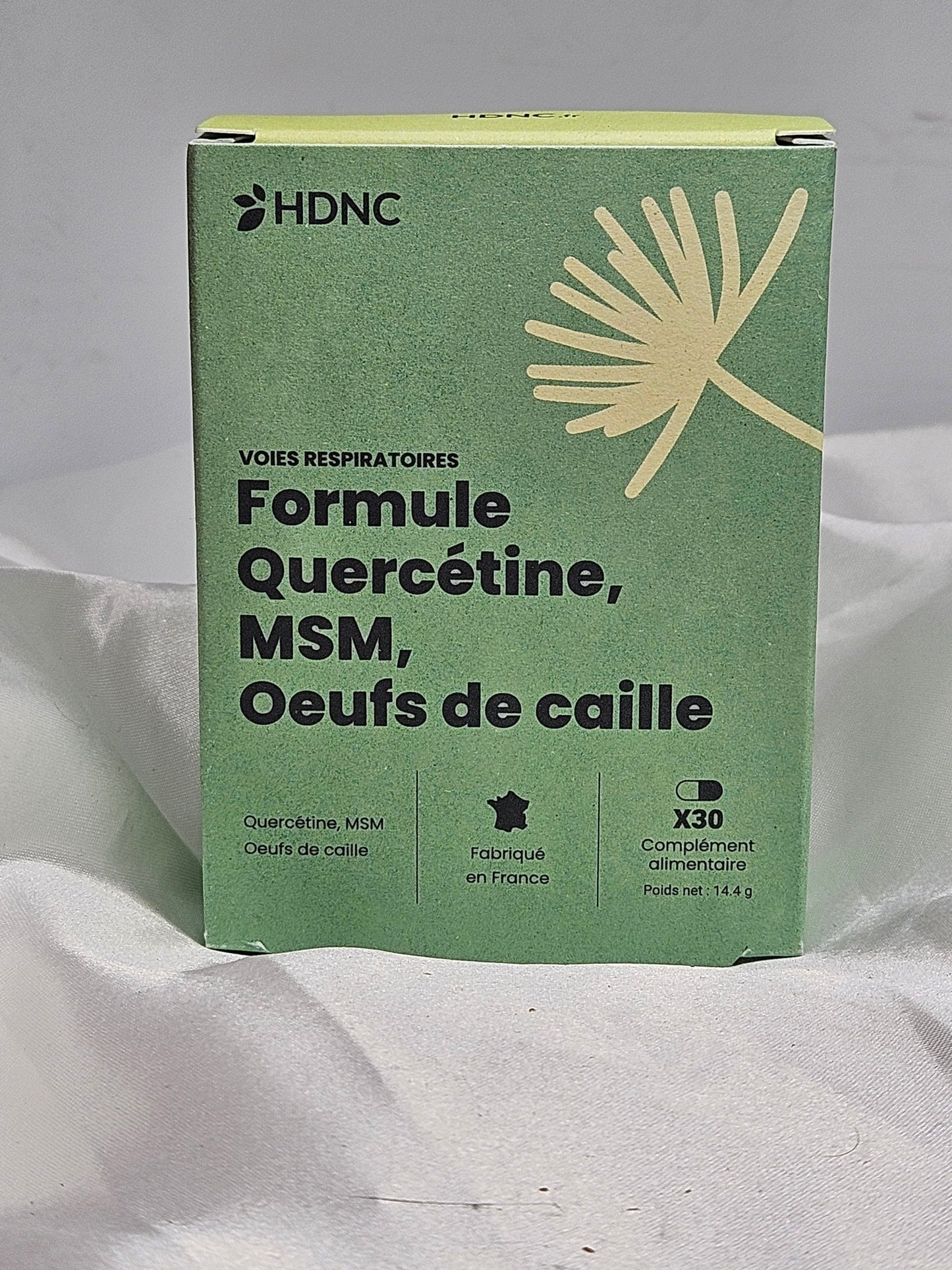 Formule quercetine MSM oeufs de caille 30 comprimés HDNC - La farigoule mille et une plante
