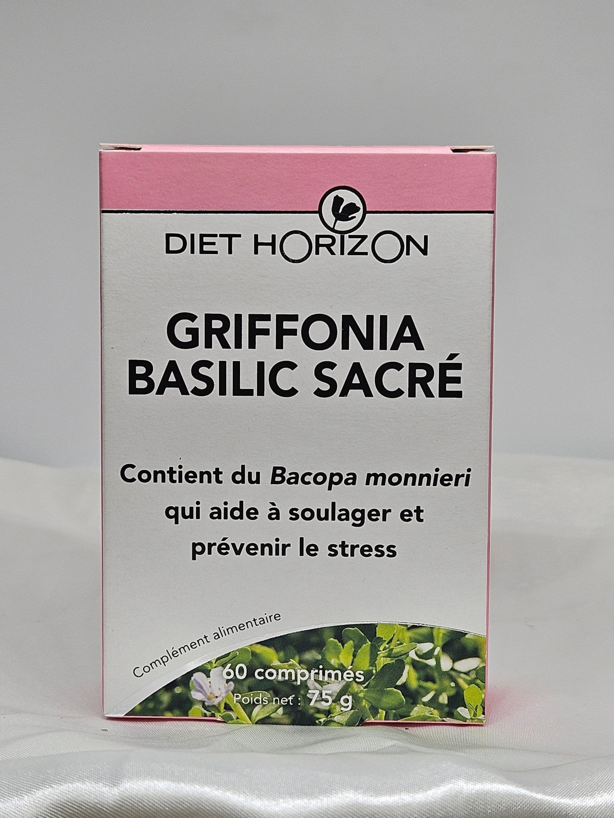 Griffonia basilic sacré 60 comprimés Diet horizon - La farigoule mille et une plante