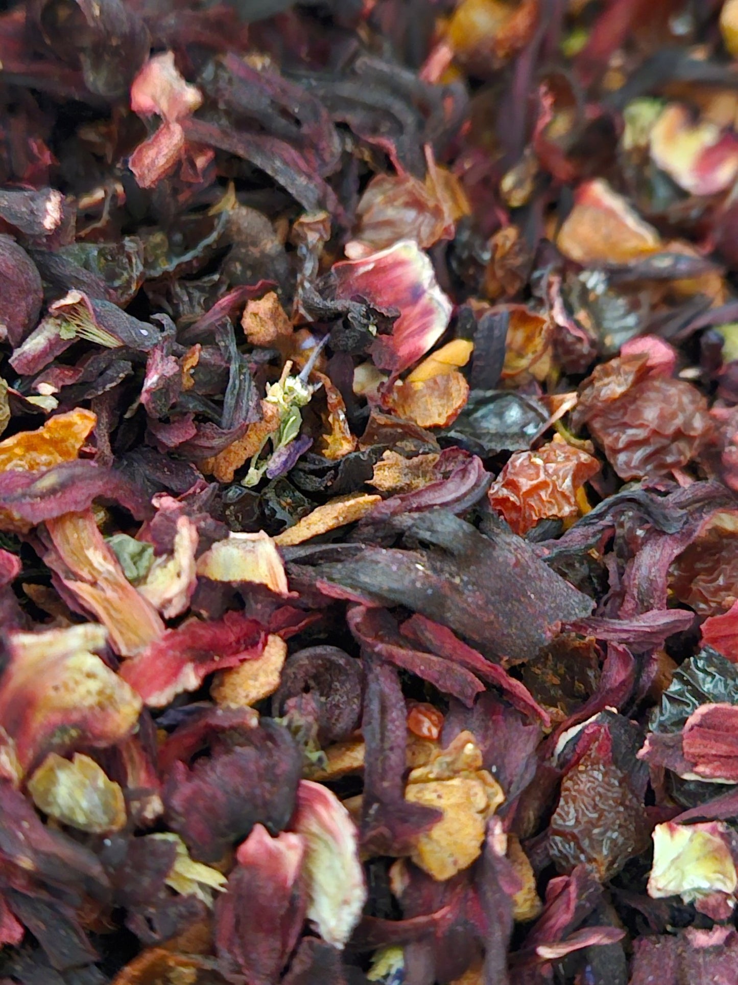 Hibiscus framboise fraise 100 grs Dammann - La farigoule mille et une plante