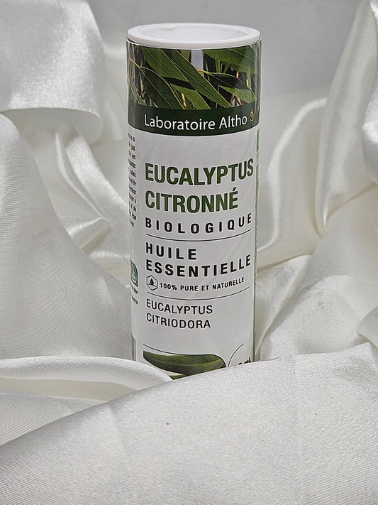 Huile essentielle eucalyptus citronné 10 ml laboratoire altho - La farigoule mille et une plante
