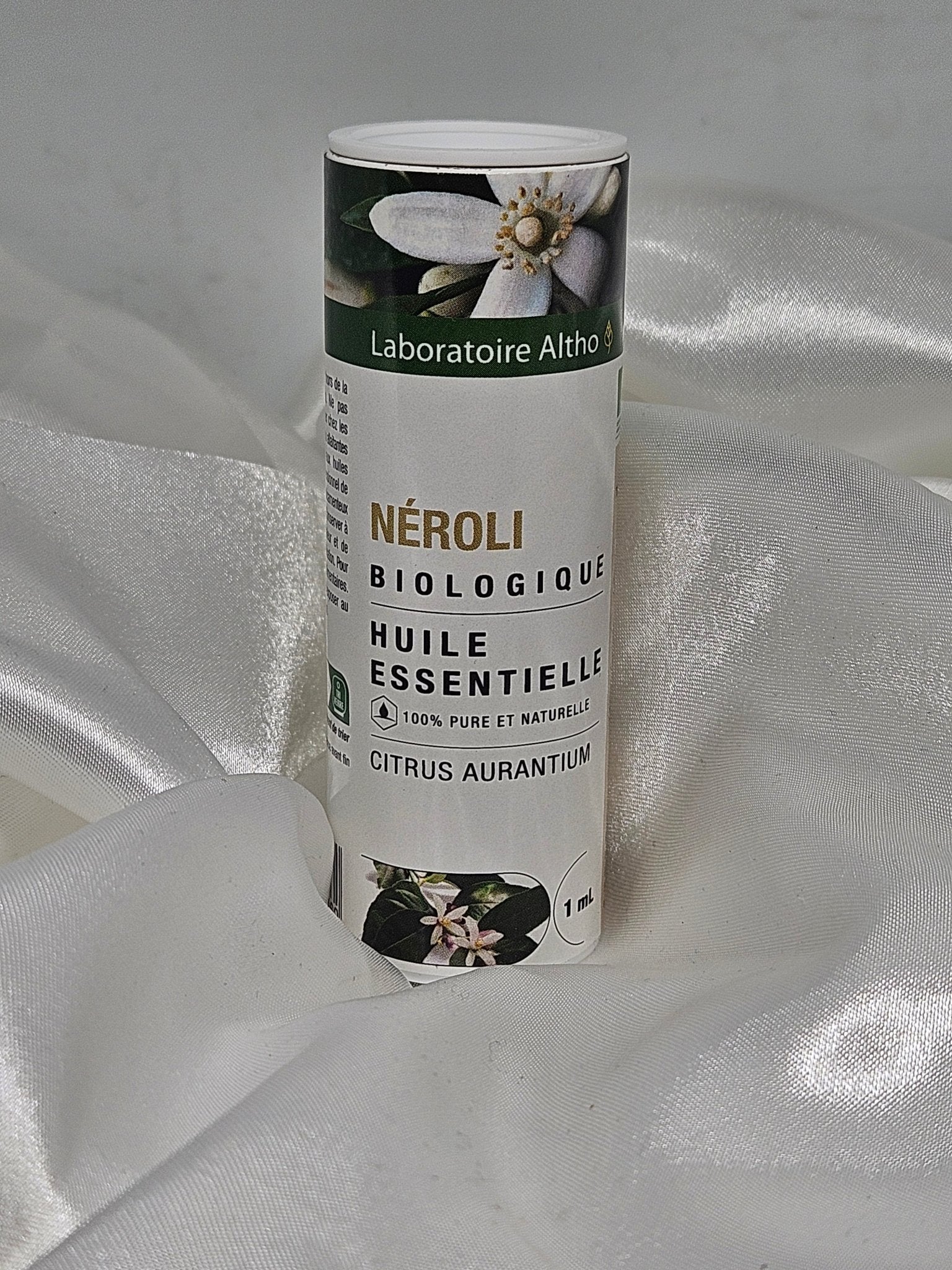 Huile essentielle néroli 1 ml laboratoire altho - La farigoule mille et une plante