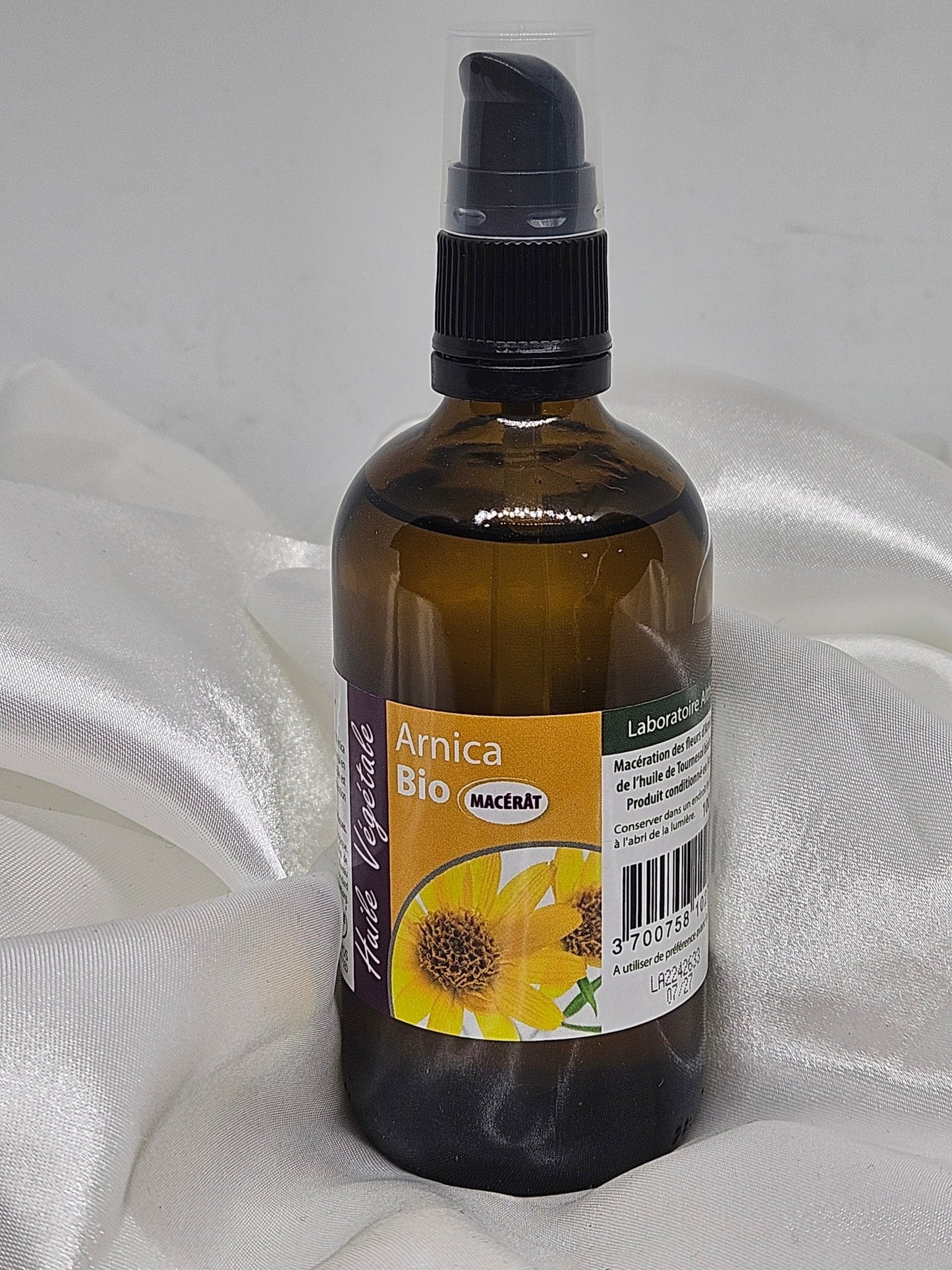 Huile végétale arnica 100 ml laboratoire altho - La farigoule mille et une plante