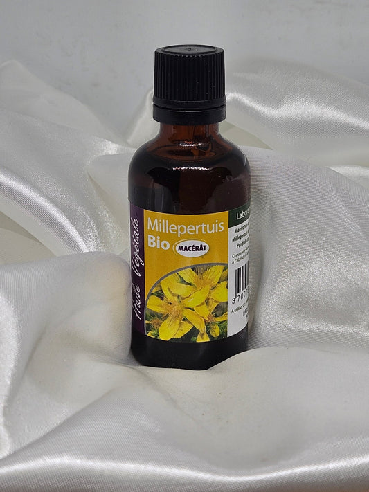 Huile végétale millepertuis 50 ml laboratoire altho - La farigoule mille et une plante