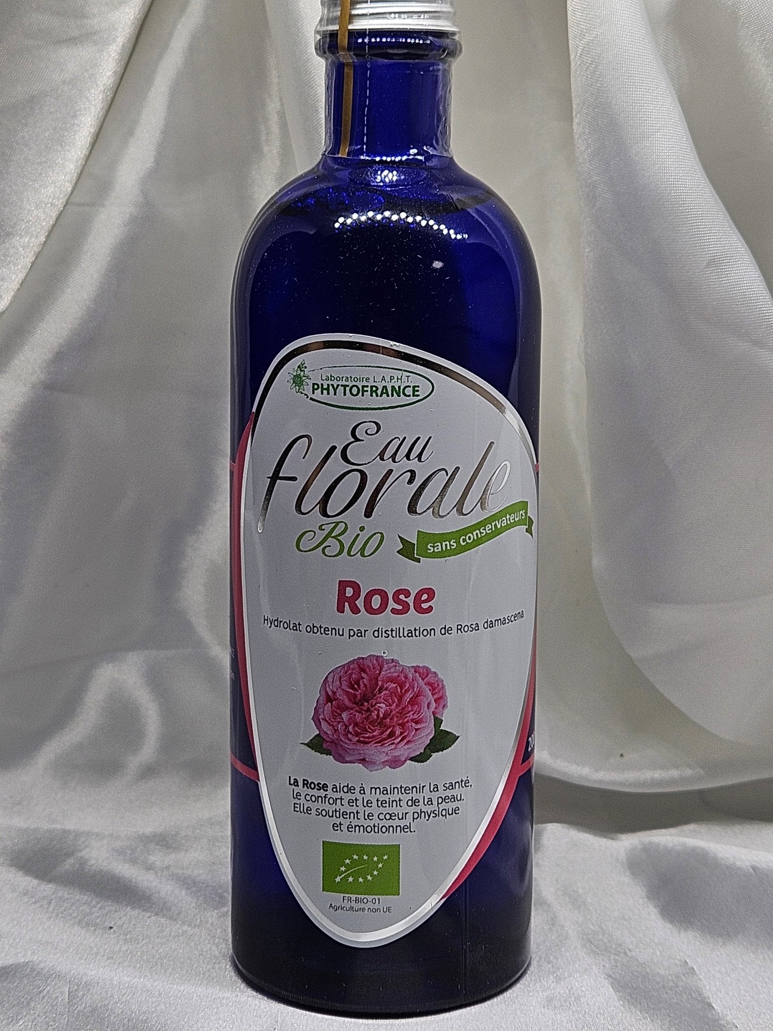 Hydrolat de rose 100 ml phytofrance - La farigoule mille et une plante