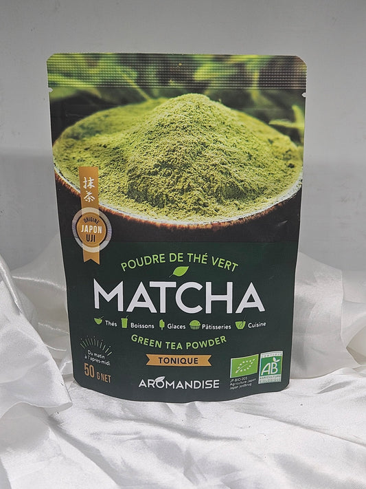 Matcha 50 grs aromandise - La farigoule mille et une plante