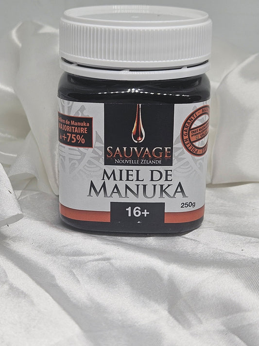 Miel de manuka 16 + sauvage 250 grs - La farigoule mille et une plante