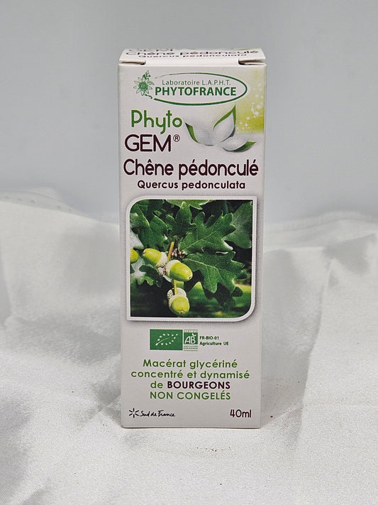 Phyto gem Macérât de bourgeons Chêne 40 ml phytofrance - La farigoule mille et une plante