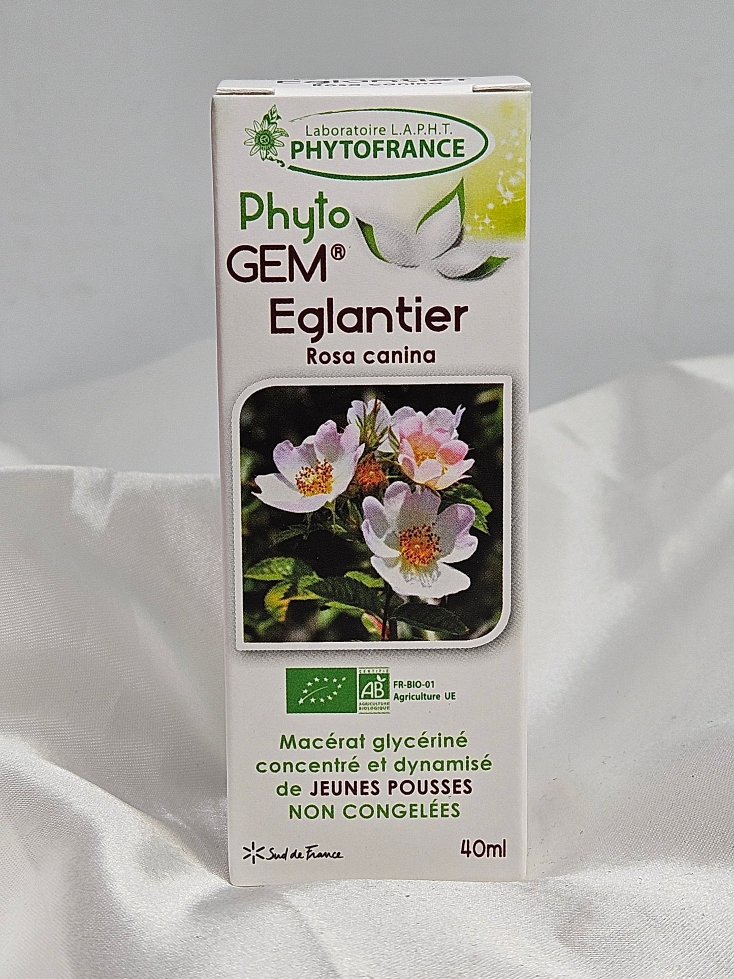 Phyto gem Macérât de bourgeons eglantier 40ml phytofrance - La farigoule mille et une plante