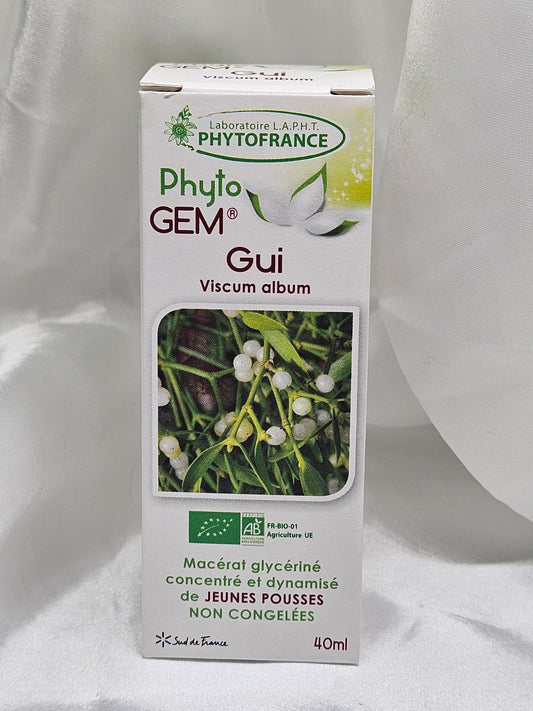 Phyto gem Macérât de bourgeons gui 40 ml phytofrance - La farigoule mille et une plante