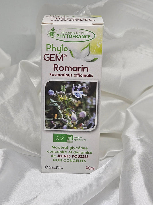 Phyto gem Macérât de bourgeons Romarin 40 ml phytofrance - La farigoule mille et une plante