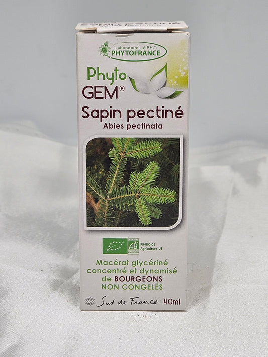 Phyto gem Macérât de bourgeons sapin 40 ml phytofrance - La farigoule mille et une plante
