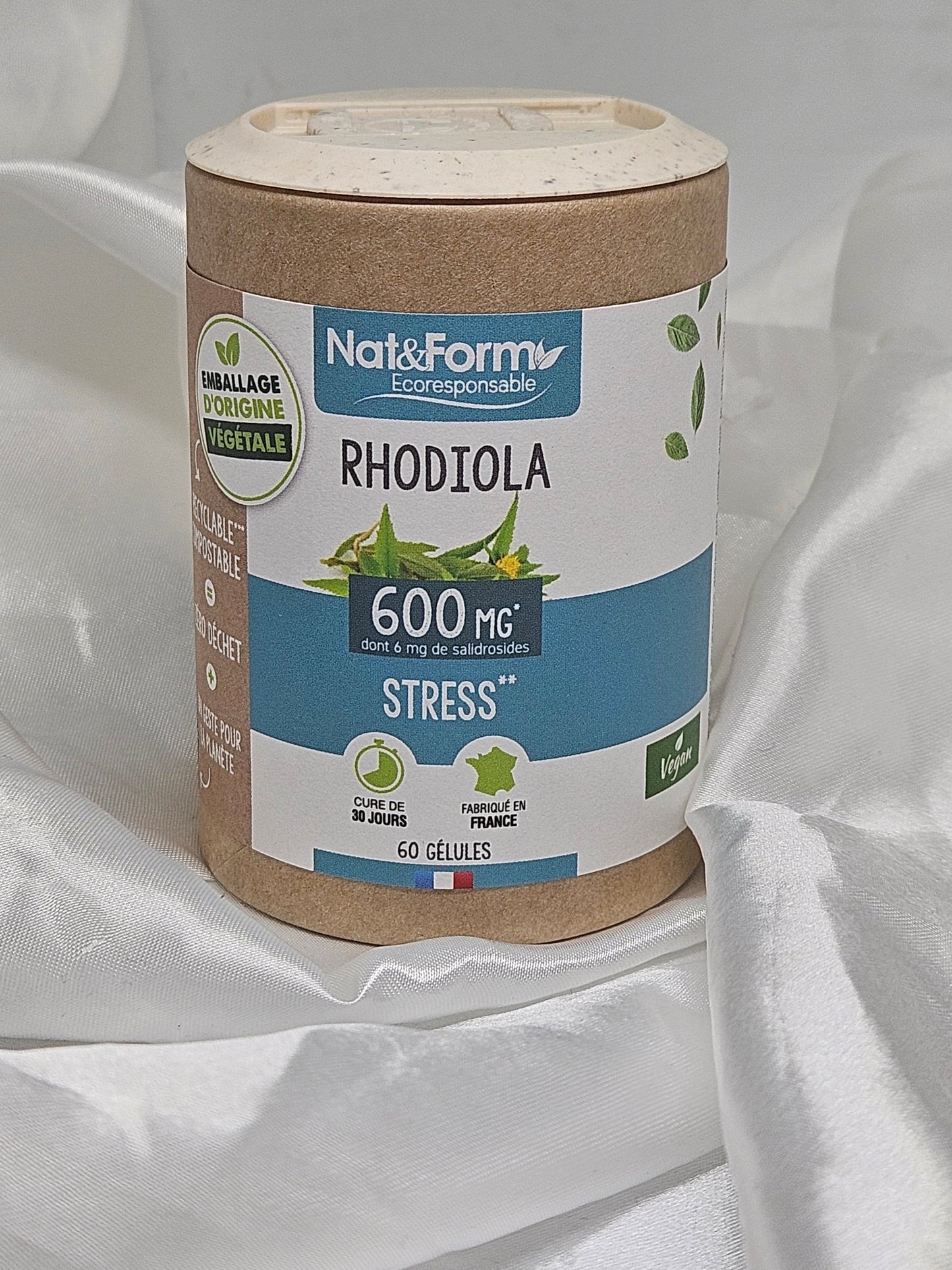 Rhodiola 60 gélules Nat et form - La farigoule mille et une plante
