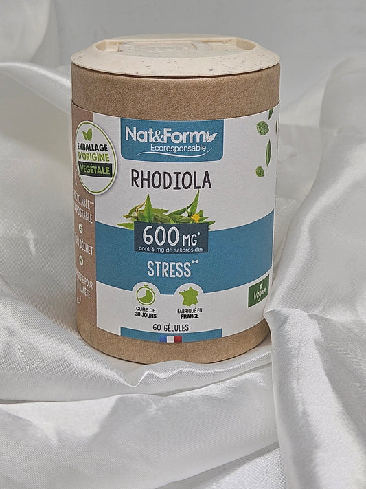 Rhodiola 60 gélules Nat et form - La farigoule mille et une plante