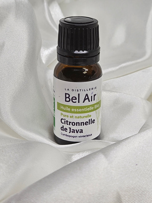 Huile essentielle citronnelle de java 10 ml distillerie bel air