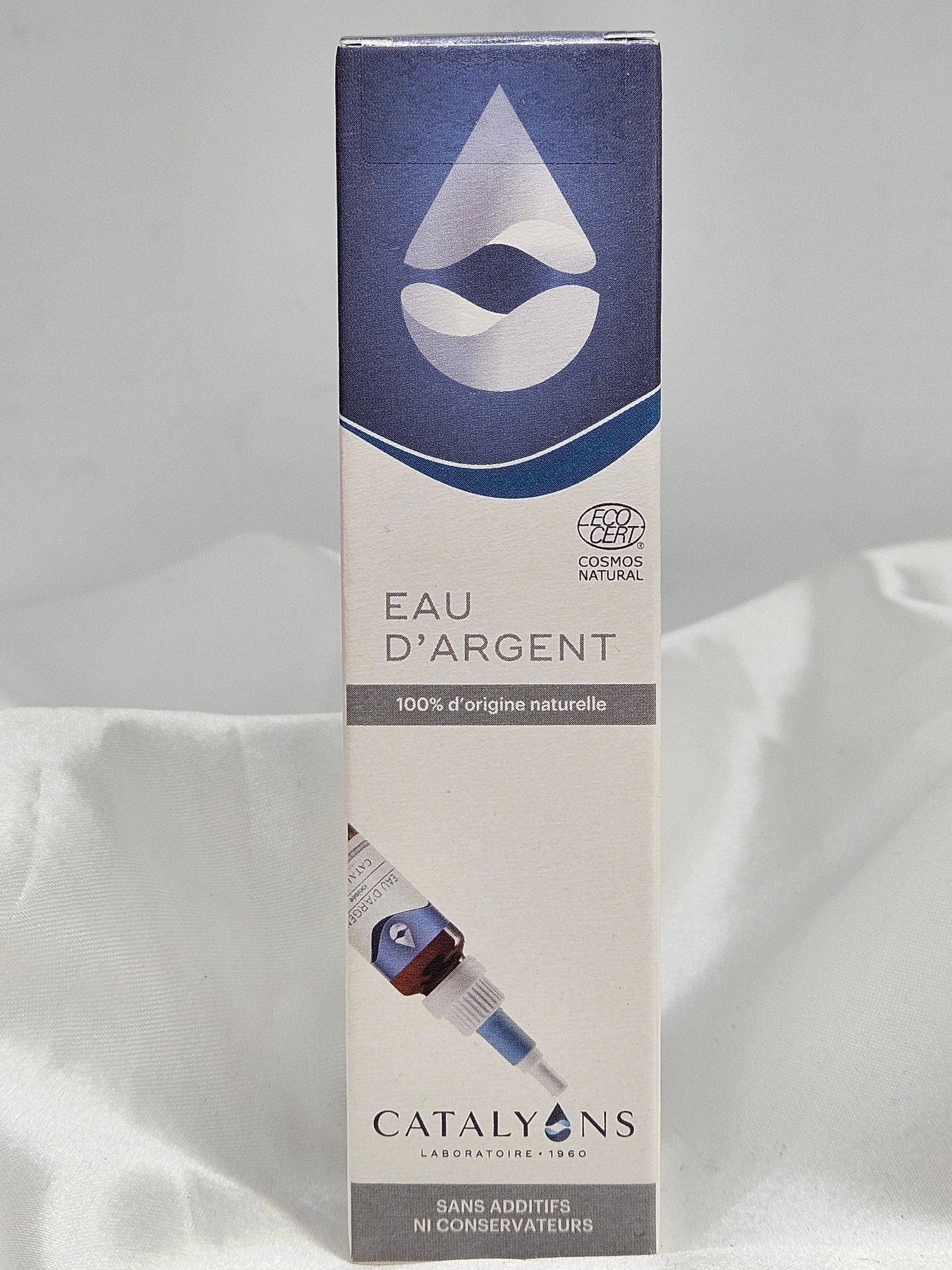 Eau d'argent gouttes pour les yeux Catalyon La farigoule mille et une plante